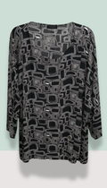 Soft & Flowing Rayon Shirt - Size 18