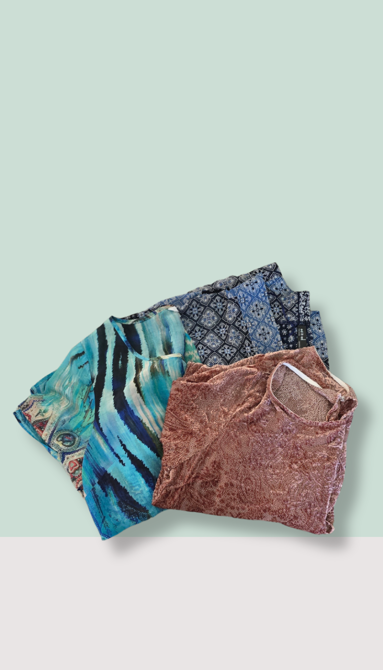 Bundle of 3 Sheer Tops – Approx. Size 16